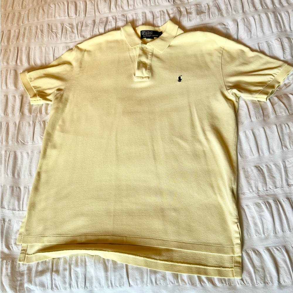 Men’s Yellow Polo - Medium
